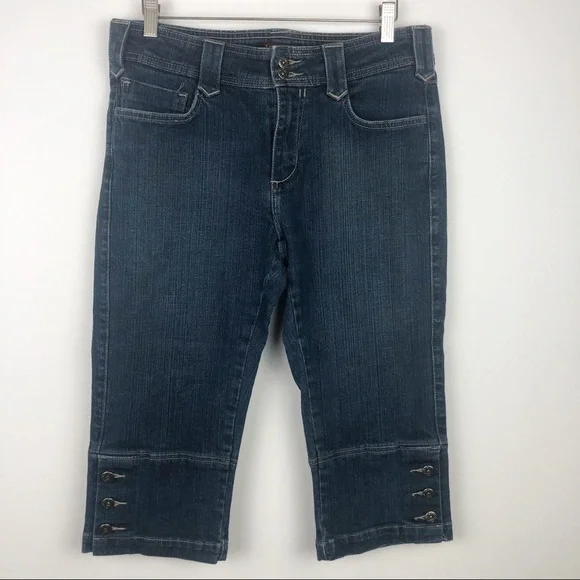 Lee Jeans Lee One True Fit Denim Capri Pants M Blue Poshmark